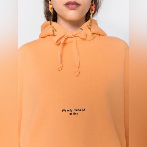 AVAVAV Oversized orange hoodie - Picture 2 of 6
